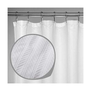 BINO Herringbone Cortina de ducha de tela 70 x 72_1