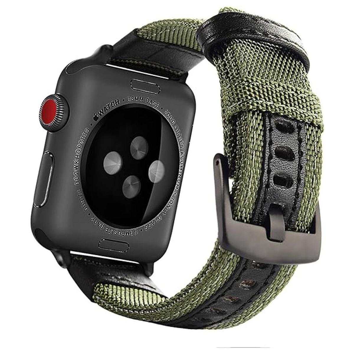 Maxjoy Compatible con Apple Watch Band de 1.65 pulgadas
