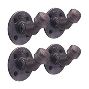 Pipe Décor 12HOOK4PK Ganchos de pared de estilo rústico y_1