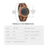 Reloj de pulsera para hombre con movimiento de cuarzo