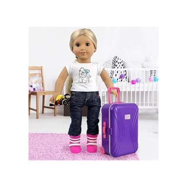 Juego de accesorios de viaje Click N Play para muñecas_4