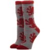 Harry Potter Gryffindor Calcetines peludos con logotipo_1