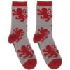 Harry Potter Gryffindor Calcetines peludos con logotipo_2