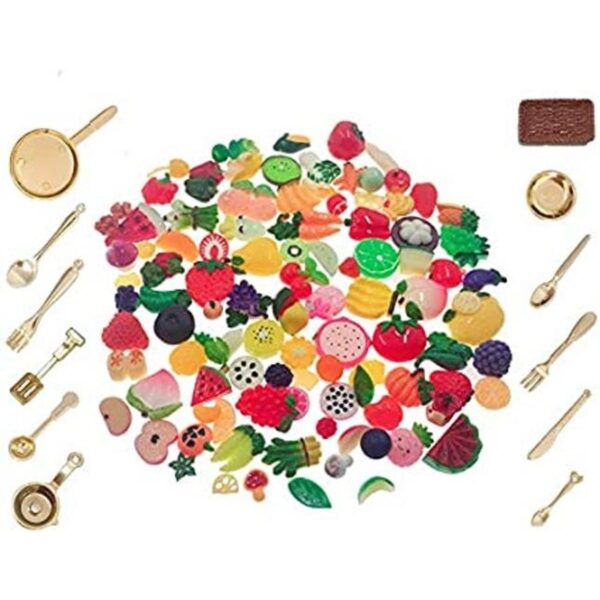 Juego de utensilios Six Vanka de cocina en miniatura_1