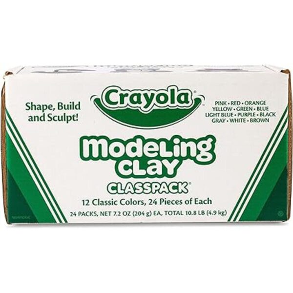 Crayola Arcilla modeladora para niños Classpack 24