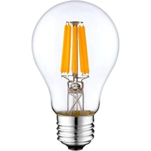 DC 12 V bombilla A19 A60 3000 K 4 W blanco cálido LED_1