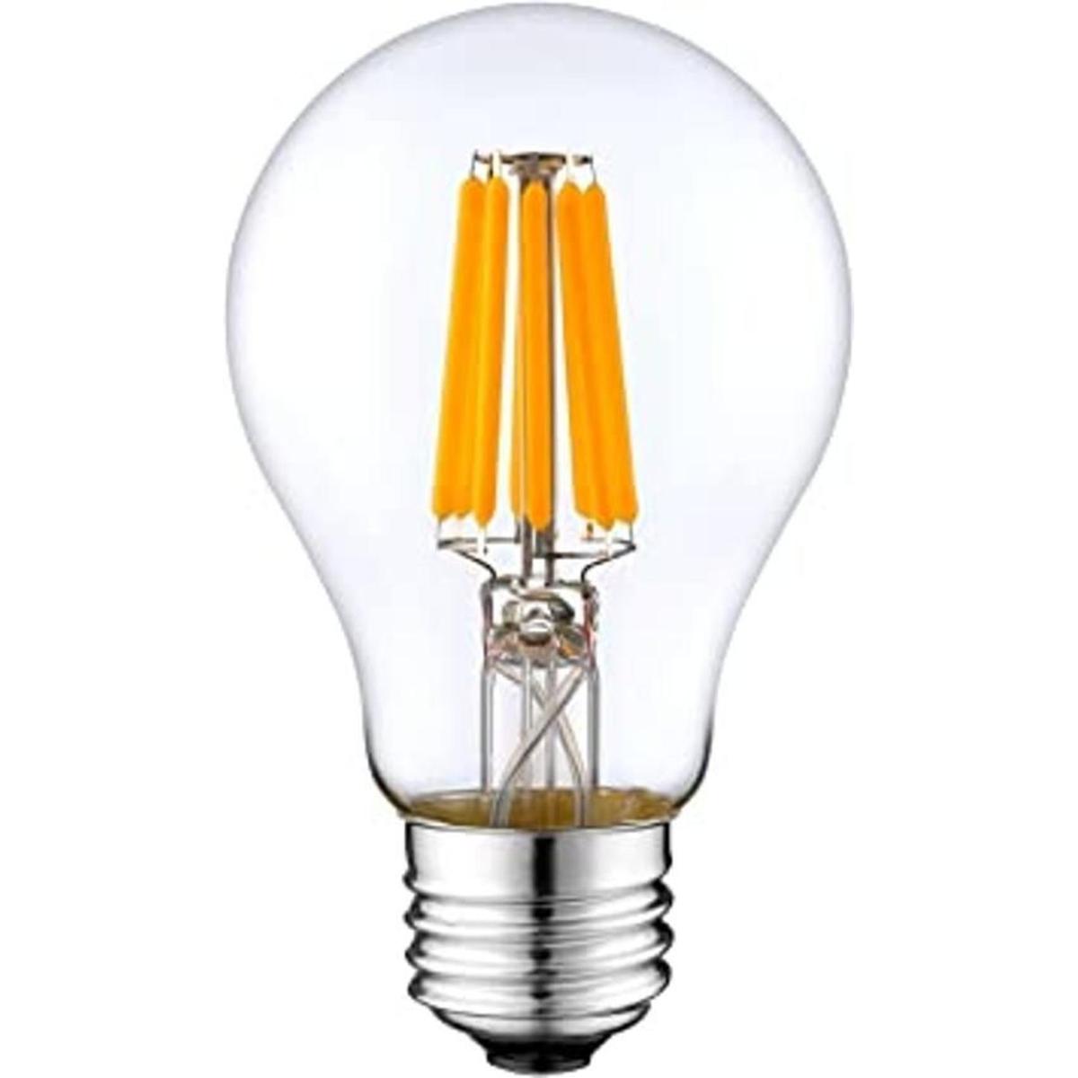 DC 12 V bombilla A19 A60 3000 K 4 W blanco cálido LED