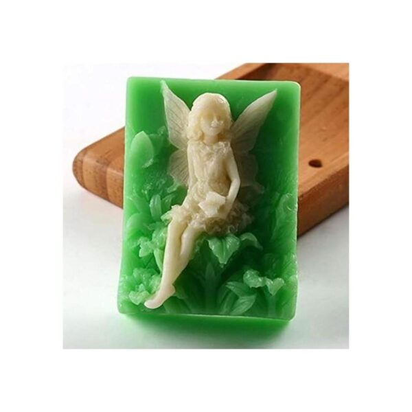 Handmade Soap Bakeware de silicona Moldes Hada de_2