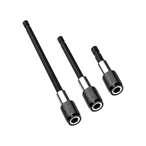 Eyech Juego de 3 brocas de extensión magnética de vástago