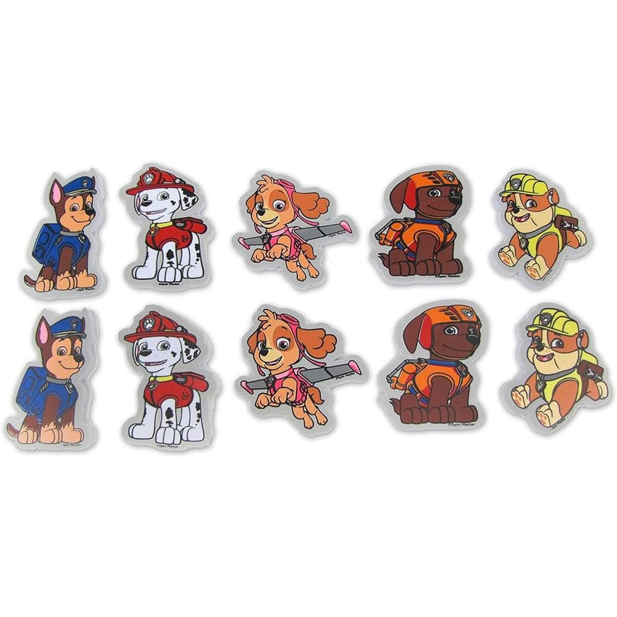 Nickelodeon PAW Patrol Juego de 10 adhesivos de espuma