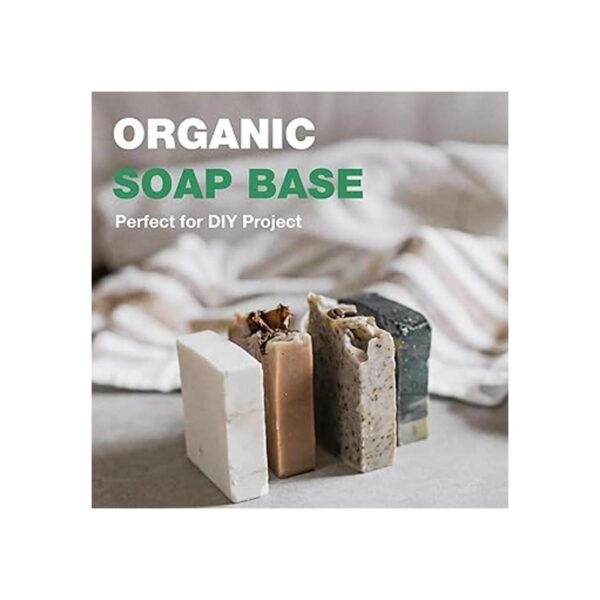 Base de jabón blanco orgánico de Soapeauty glicerina