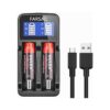 FARSAIL Cargador de batería 18650 pantallas LCD_5