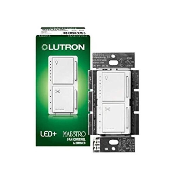 Lutron Maestro Control de ventilador y regulador de luz_1