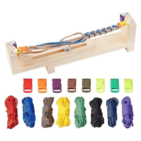 PH PandaHall Pulsera con cable de paracaídas 8 cuerdas