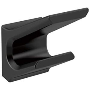 DELTA Gancho doble pivotal negro mate accesorios de_1