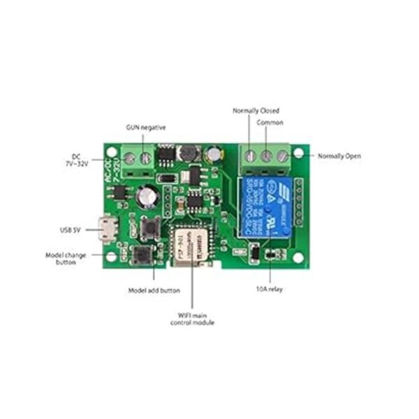 MHCOZY Módulo de interruptor automático de relé de_3