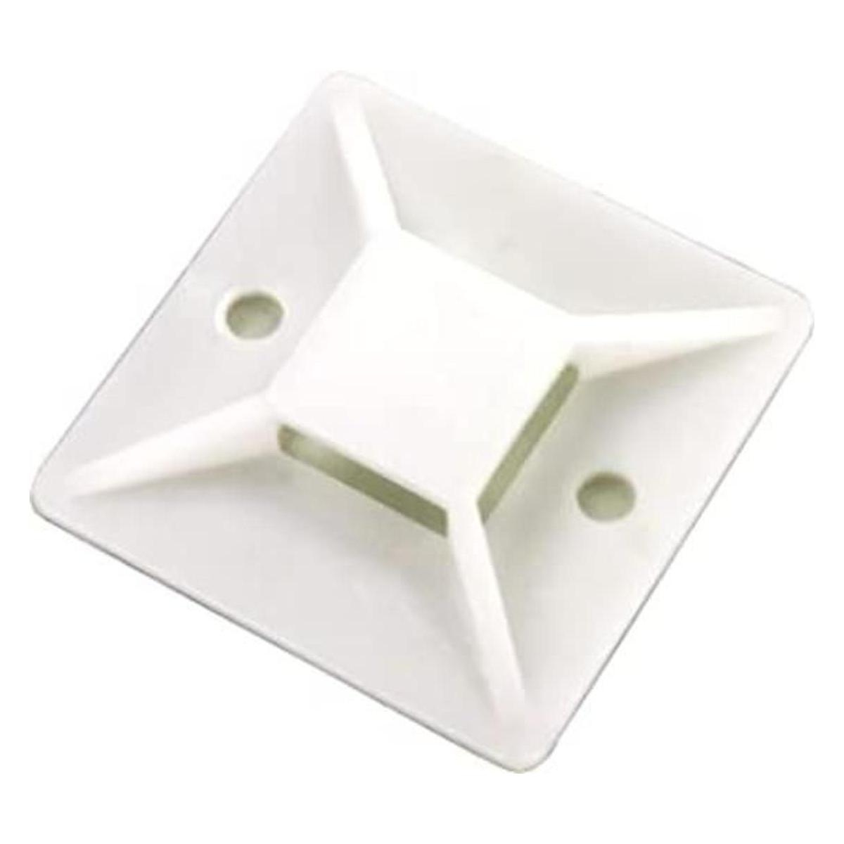 Paquete de 100 soportes para bridas de cables súper