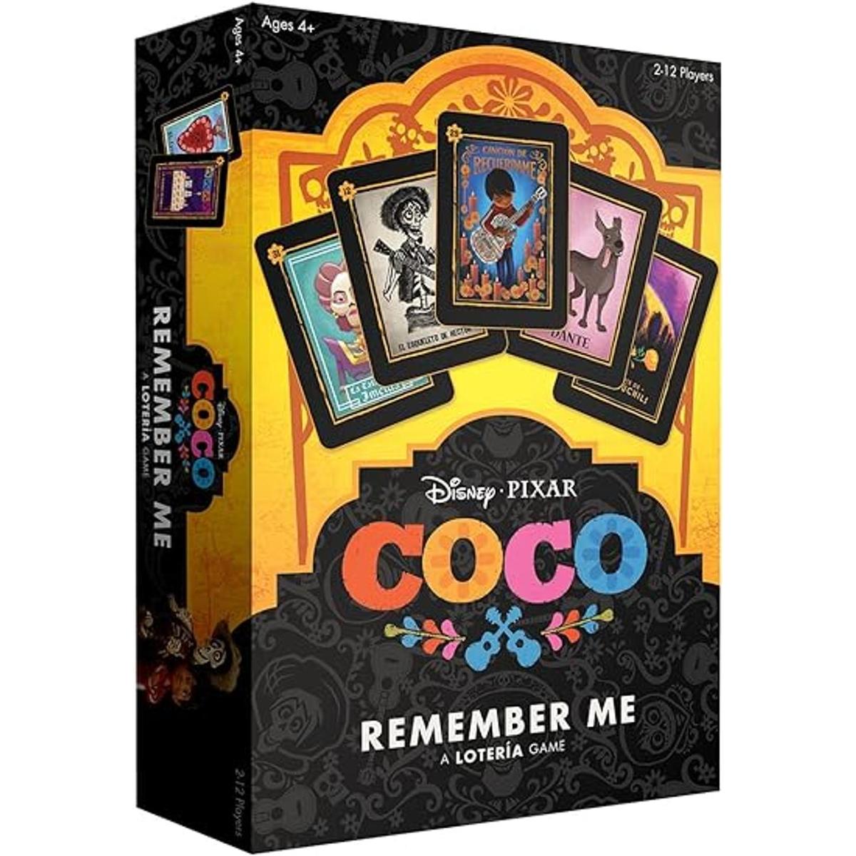 Juego de lotería de la película de Disney Pixar Coco