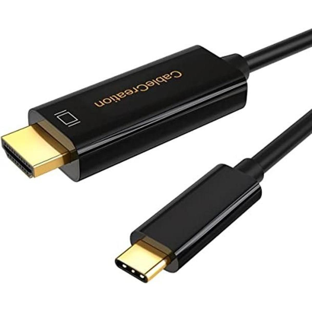 Cable USB C a HDMI para oficina en casa 4K a 60Hz 3 pies