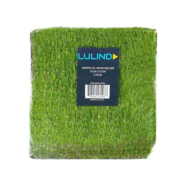Césped artificial cuadrado 1 ft x 1 ft