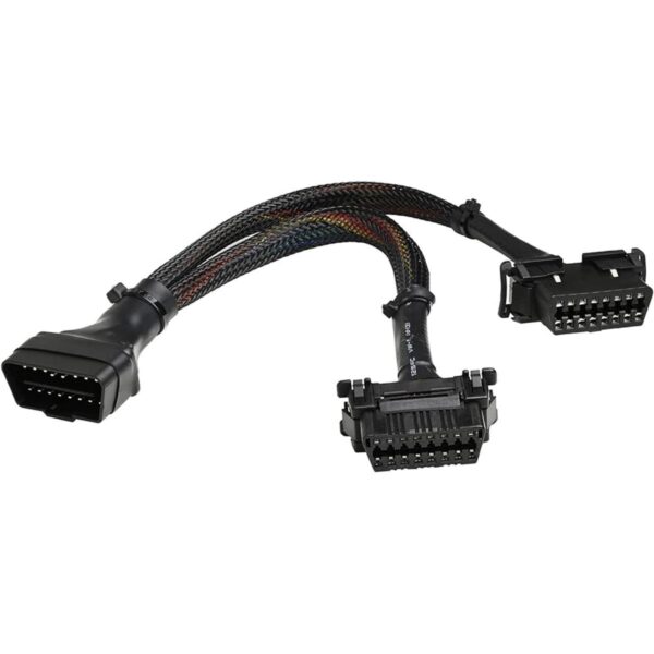 iKKEGOL 11.8 in 16 pines OBD2 OBDII J1962 Y cable divisor_1