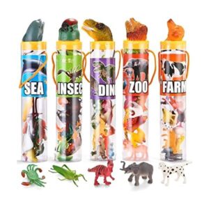 JOYIN 69 figuras de animales pequeños mini juguete de_1