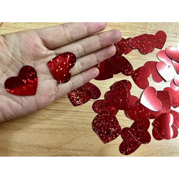 Confeti de San Valentín 600 unidades corazones y confeti