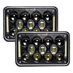 COWONE Faros delanteros LED rectangulares de repuesto para_1