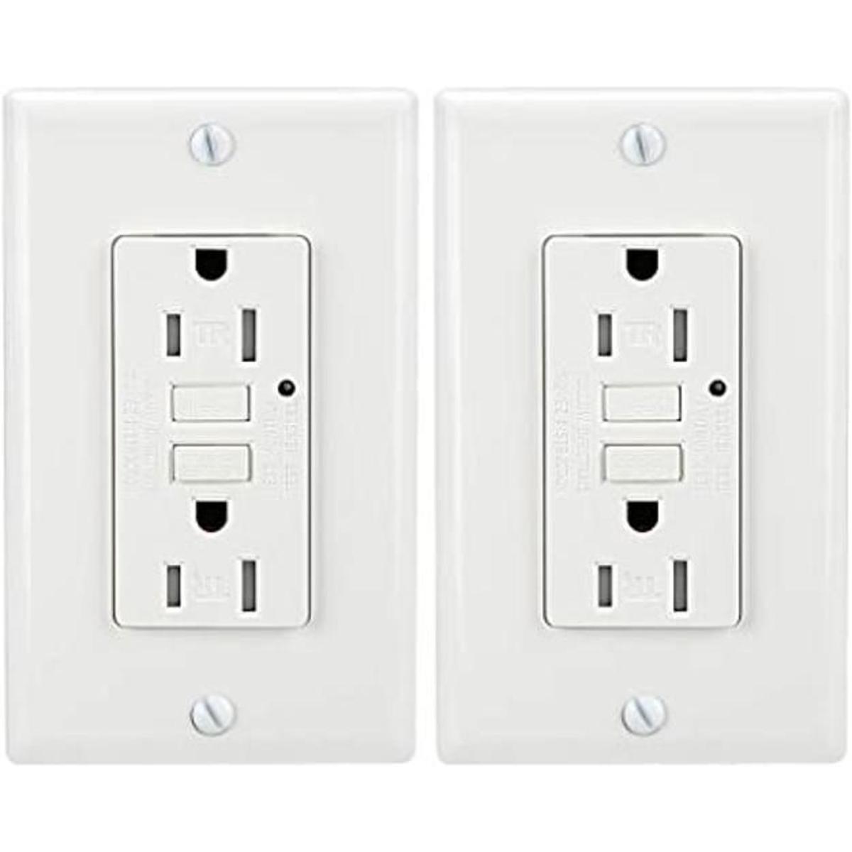 LEOD Toma GFCI de 15 A 125 V TRresistente a