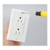 LEOD Toma GFCI de 15 A 125 V TRresistente a