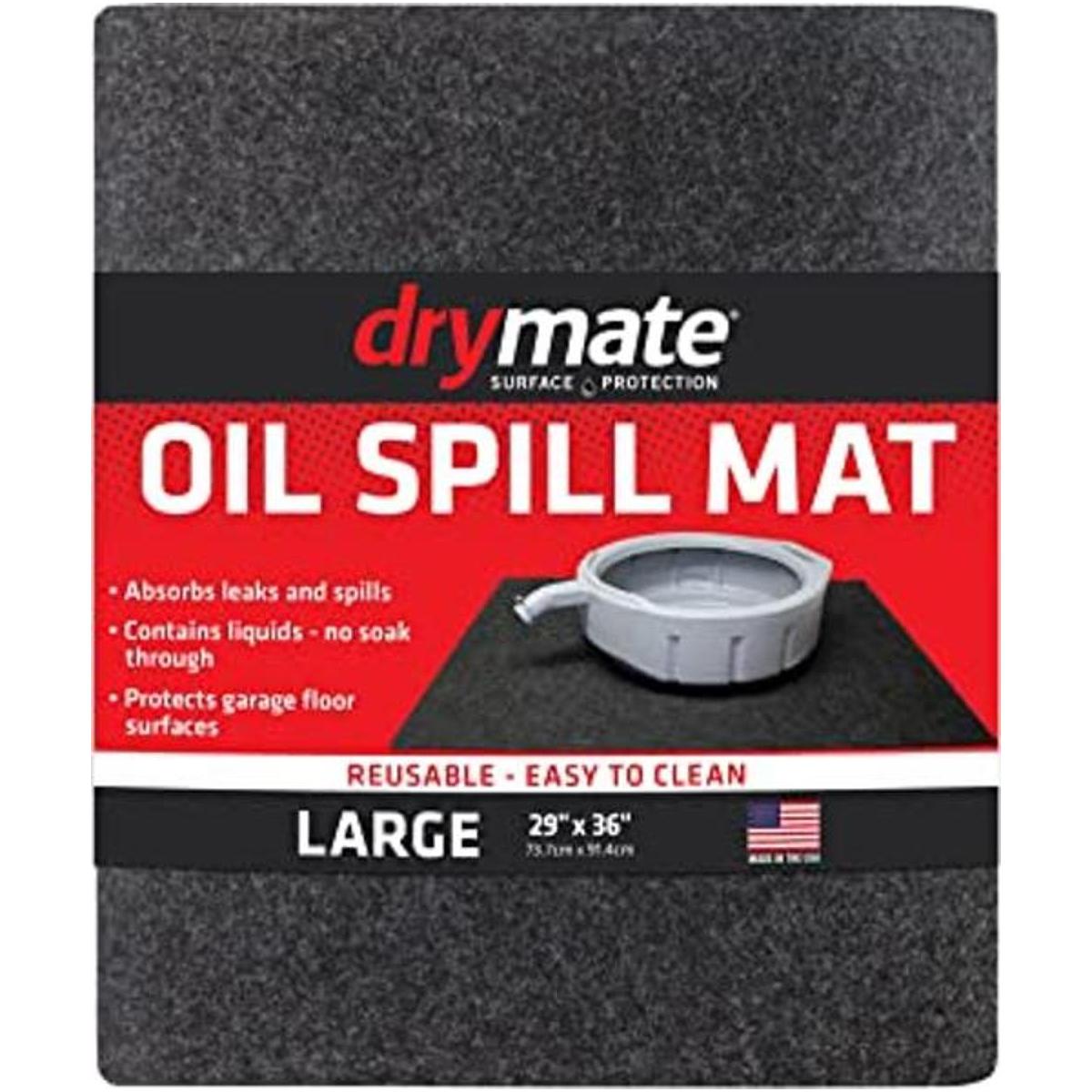 Drymate Alfombra absorbente de aceite reutilizable