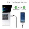 Cable de carga USB tipo C cable USB C de 15 pies de largo_5