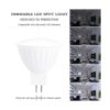 MR16 LED regulable GU5.3 LED 5000K luz de día 5 W