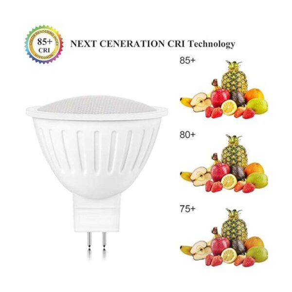 MR16 LED regulable GU5.3 LED 5000K luz de día 5 W