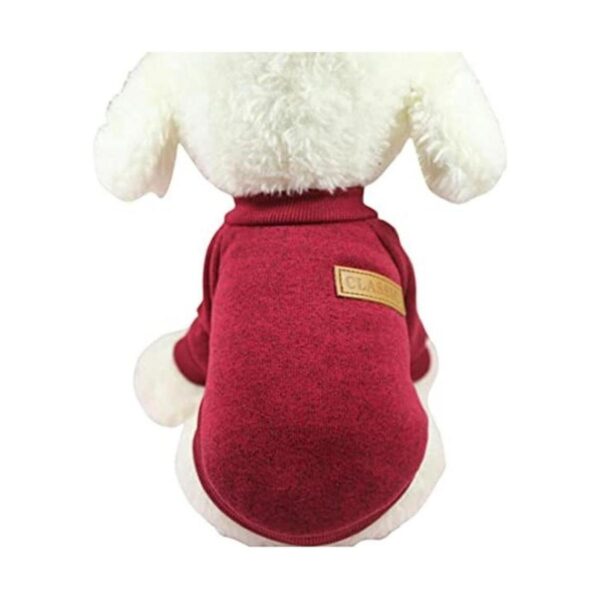 Jecikelon Ropa para perros y mascotas suéter suave y_1
