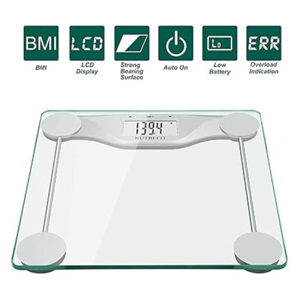 NUTRI FIT Báscula digital de peso corporal para baño IMC_2