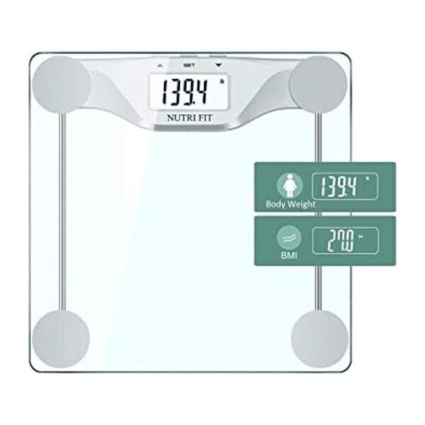 NUTRI FIT Báscula digital de peso corporal para baño IMC_1