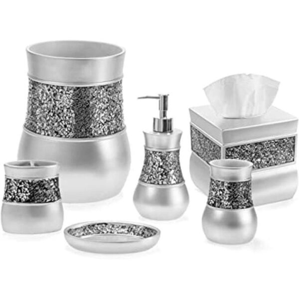 Creative Scents Set de níquel cepillado plateado_1