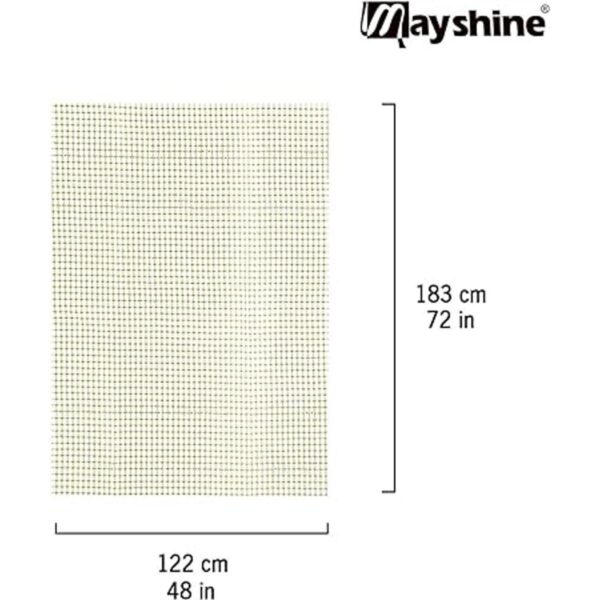 MAYSHINE Almohadilla de agarre para alfombra de área 4 x_2