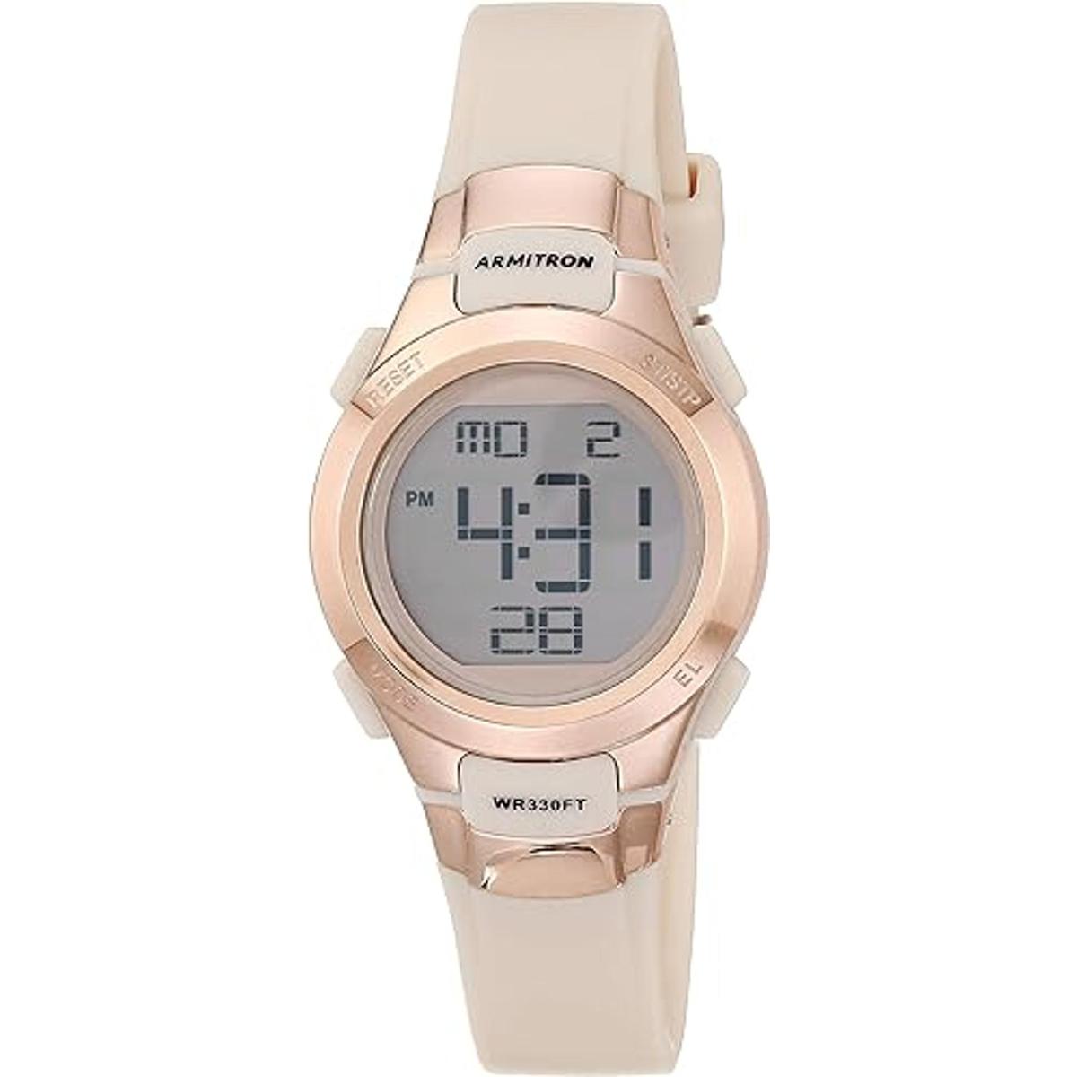 Armitron Sport Womens Digital Chronograph Resin Strap