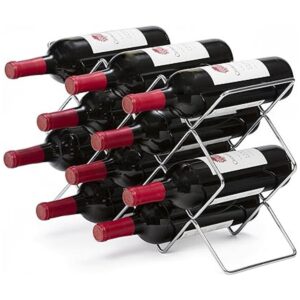 Mango Steam Estante de vino para encimera de 10 botellas_1