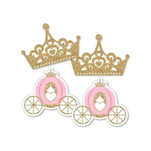 Corona de princesa pequeña Tiara Carriage Decoraciones_1