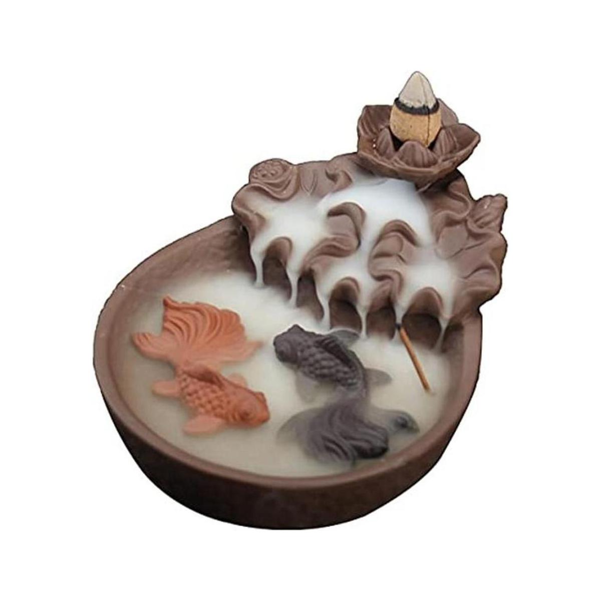 NewEGG Two Fishes Soporte para quemador de varillas de