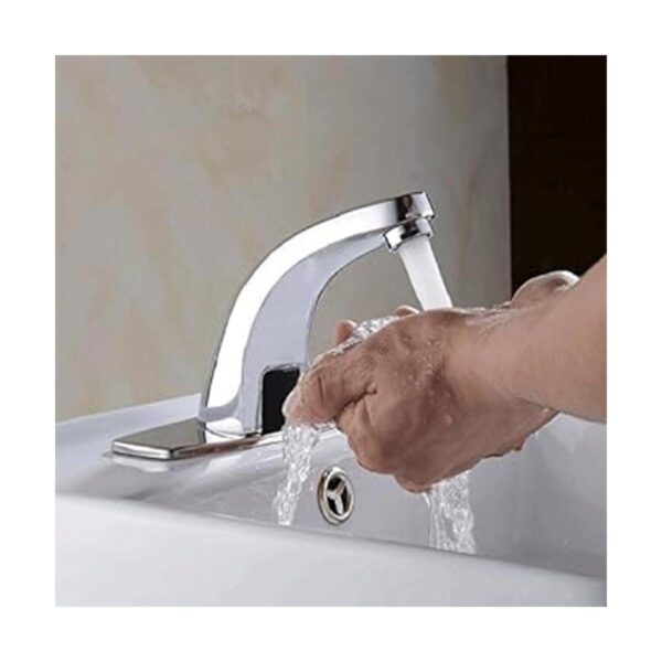 DualPowered Touchless manos libres baño llave del_3