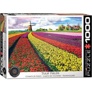 Eurographics Tulip fieldnetherlands 1000Piece Puzzle 1000_1