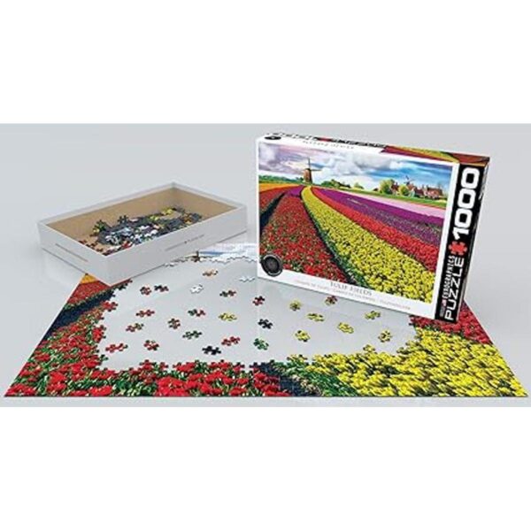 Eurographics Tulip fieldnetherlands 1000Piece Puzzle 1000_3