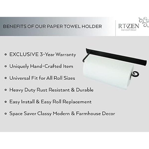 RTZENDécor Soporte para toallas de papel de pared_2