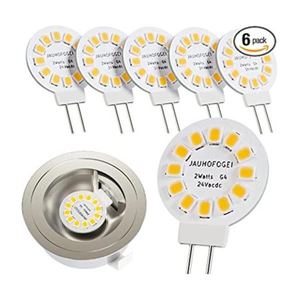 Pack de 10 bombillas LED G4 de 1 W 12 V24 V AC10 V30 V_1