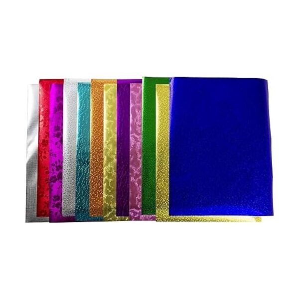 Hygloss Hojas y diseños de papel de aluminio metálico en_2
