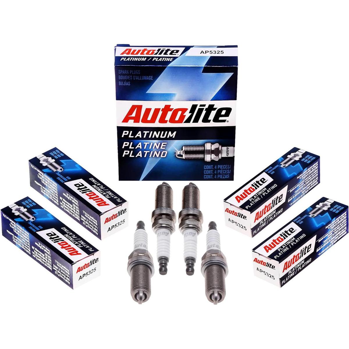 Autolite AP5325 Bujía Platinum Paquete de 4